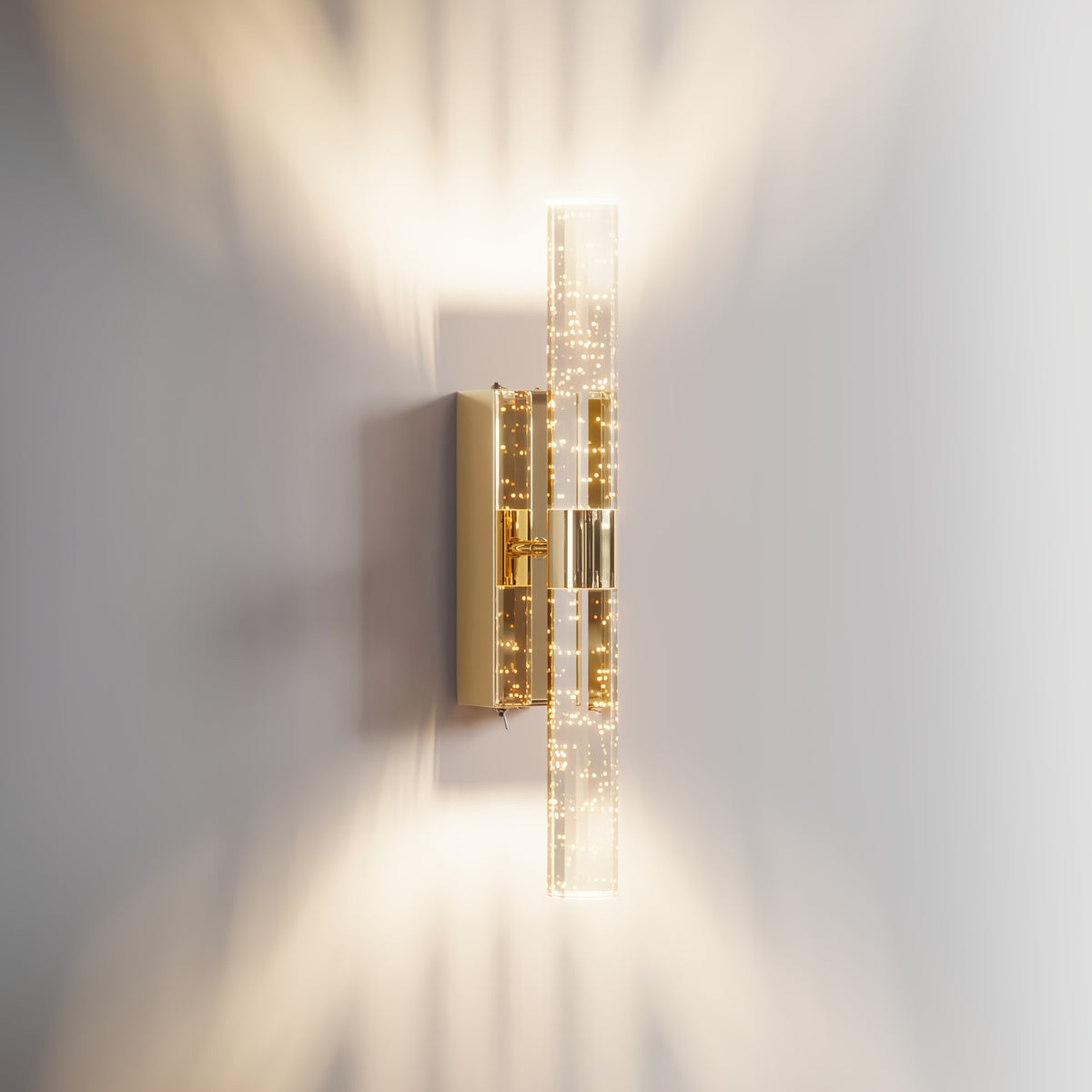 Battery Operated Wall Sconces 10000mAh Rechargeable Battery Powered Wall Lights Indoor Night LED Wall Lamp Glass Bubbles Room Decor Not Hardwired Remote Control Dimmable Wall Lamp Fixtures For Bedroom Living Room Vanity